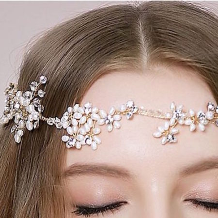 Crystal Pearl Bridal Headband