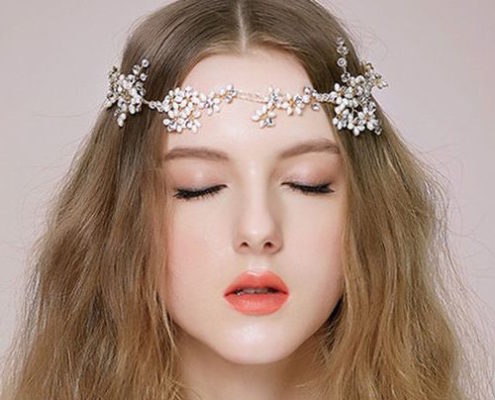 pearl bridal headband