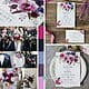 trending wedding invitations ultraviolet floral BYWI423